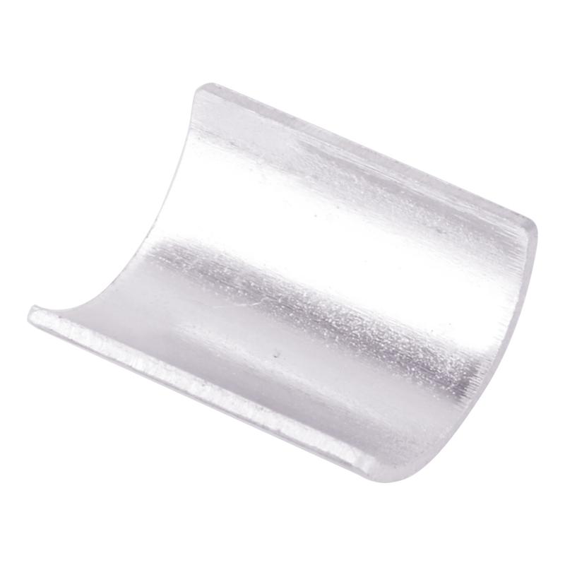 1 Pair 7/8" to 1" Motorcycle Handlebar Clamp Conversion Risers Shims Reducer Spacers Aluminum Alloy Silver Universal