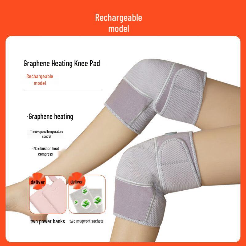 YingErDe Graphene Heated Wireless Knee Massager