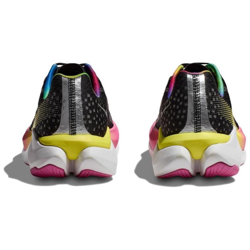 HOKA One One Scarpe da ginnastica Mach X Nero Argento Multicolore 1141450-BKSV