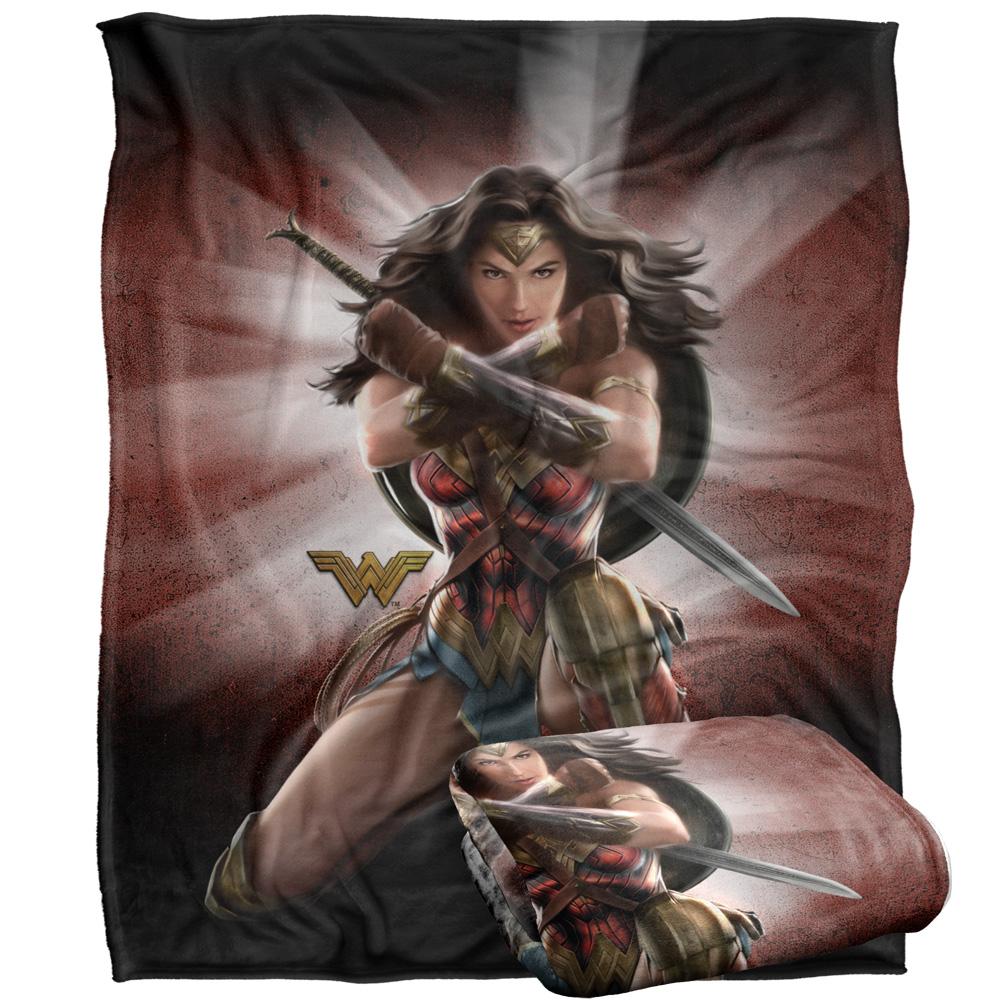 Wonder Woman Pose Blanket