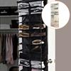 26 Layer Over The Door Shoe Shelves Large Shoe Hanger Door Hanging Storage Space Organizer Rack Wall Storage Bag Closet Holder