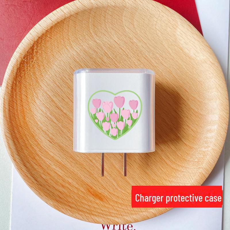 Capa Protetora para Carregador de 20W para Apple 14 Plus, Compatível com 13/12/11 Pro Max, com Organizador de Cabo de Dados