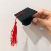 2 buc. Ciucure Pălărie Absolvire Mini Pălărie Doctorală Clip Bandă de Păr Petrecere Absolvire Coafură Stereoscopică Decor Păr Absolvire
