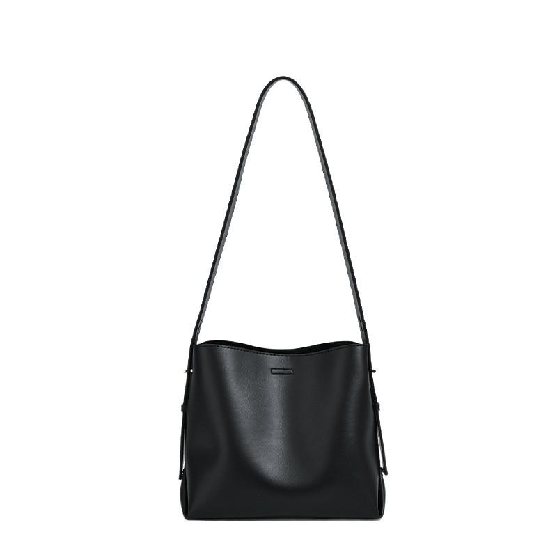 Bag Women 2025 New Premium Versatile Morning Eight Commuter Large Capacity Bucket Bag Portable Shoulder Messenger Bag
