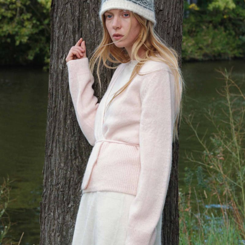 

on&on jacquard wool beanie NEX5WXB21 IVORY_FREE_89