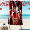 Arsena Team Print Strandtuch, Großes Weiches Schnelltrocknendes Handtuch für Strand Camping Schwimmen