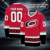 HEISS! Personalisiertes Carolina Hurricane Eishockey Trikot Eishockey Team Geschenk Von Fans gemacht
