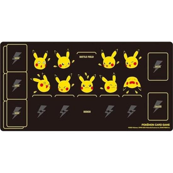 Pokemon Card Game Rubber Playmat Pikachu Thunder