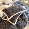 Thickened Pillow Cover Warm Cushion Cover New Pillow Cases  Winter