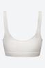 Soft Women's Bra Without Wires and with Smooth Cups In White Soft Women's Bra Without Wires and with Smooth Cups In White