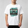Unisex 100 Cotton Retro Music T Shirt Mixtape Memories Cassette Tape Graphic Print Short Sleeve Vintage Male Street Tees
