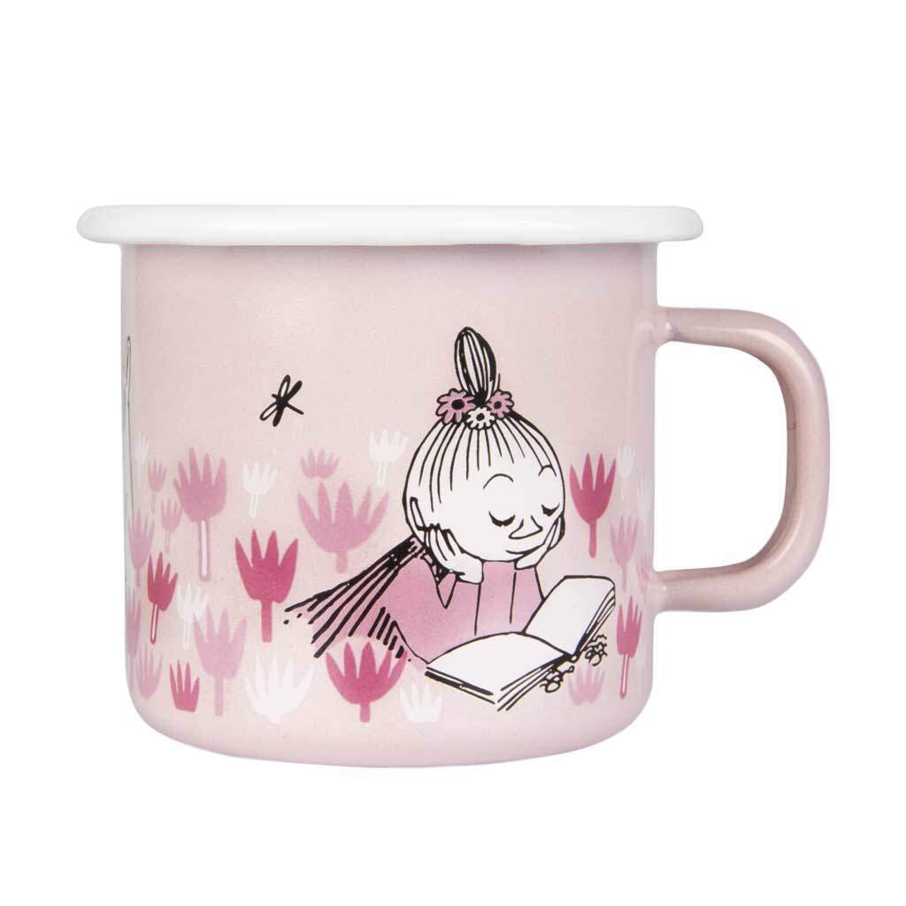 

Muurla Moomin Girls Эмалированная Маленькая Кружка MRA060195 P.O.S. розовый