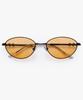 Likkeullou Rc Stainless Steel Epoca Sunglasses Orange