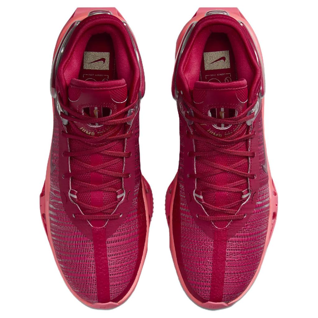 Nike Air Zoom G.T. Jump 2 EP Comfortable Versatile Durable Rebound Mid-Top Basketball Shoes Men Sneaker Red DJ9432-603