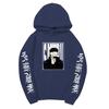 Jujutsu Kaisen Satoru Gojo Unisex Fleece Hoodie Autumn Winter Anime Character Japanese Kanji Sleeve Print Long Sleeve Pullover Sweatshirt
