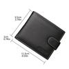 Genuine Leather Mens Wallet Premium Product Real Cowhide Wallets For Man Short Wallet Portefeuille Homme Short Purses