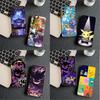 GO Gengar P-Pokemons P-Pikachus for Motorola Moto Edge 50 30 One Fusion 40 Neo Ultra Pro 20 Lite G50 G85 E15 E14 Phone Case