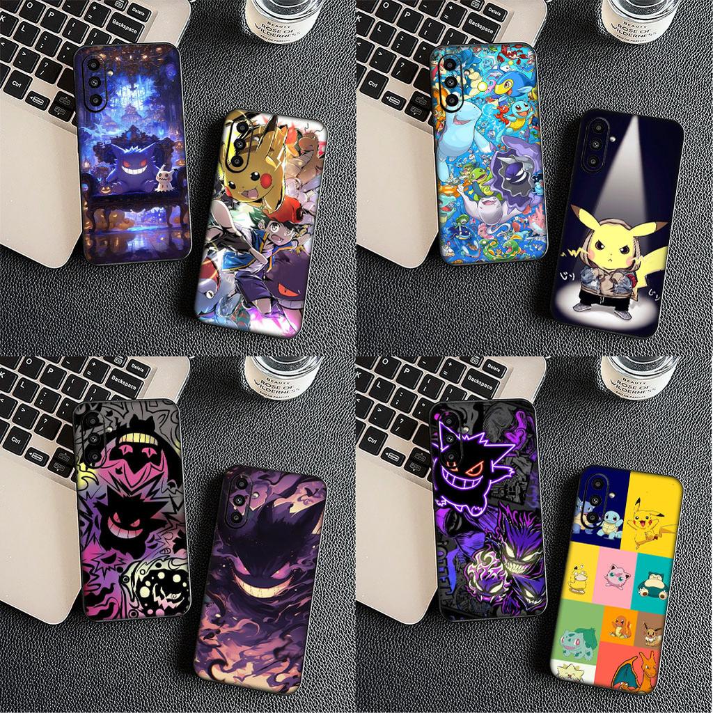 GO Gengar P-Pokemons P-Pikachus for Motorola Moto Edge 50 30 One Fusion 40 Neo Ultra Pro 20 Lite G50 G85 E15 E14 Phone Case