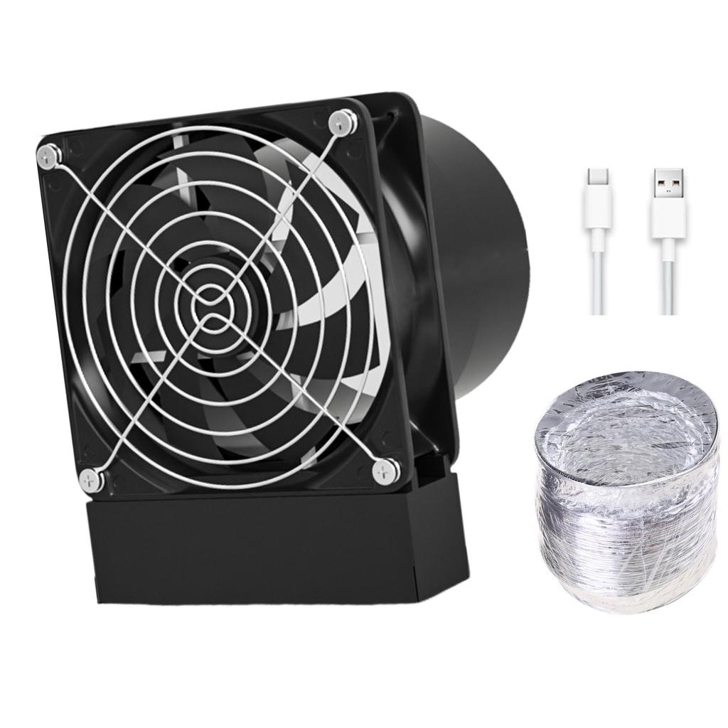 Rechargeable Soldering Ventilation Fan Adjustable Exhaust Fan Solder Fume Extractor For Soldering Smoke Kitchen Bathroom