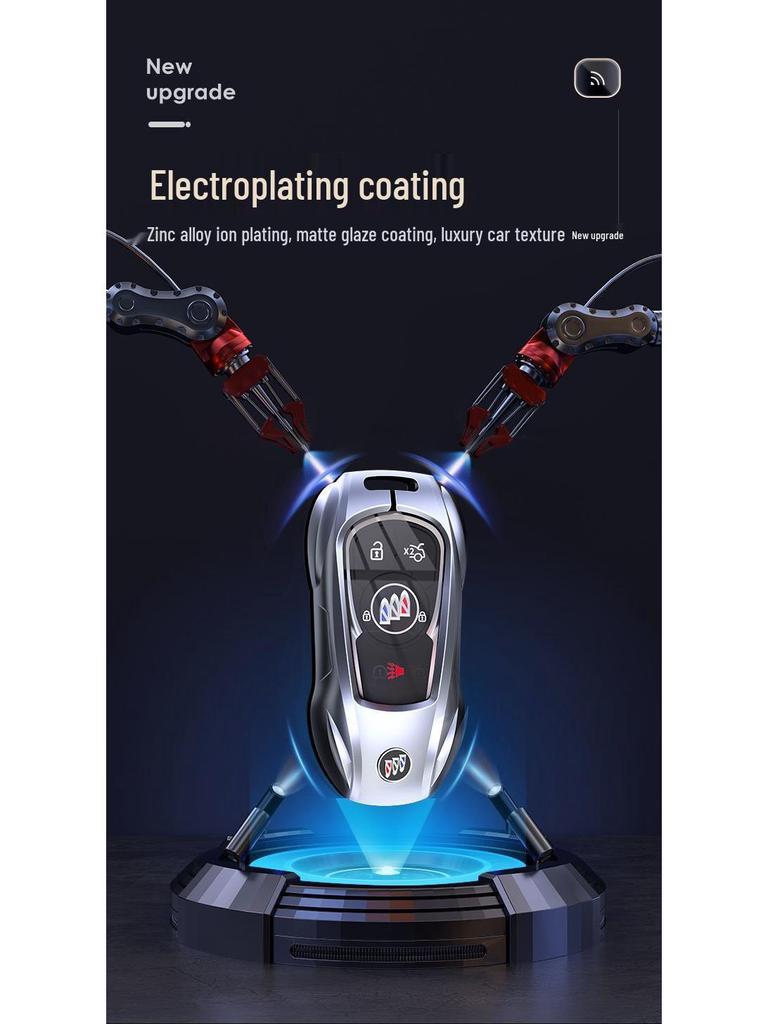 Premium Key Case for Buick Regal, Envision, GL8, LaCrosse, Enclave, GX, Weilan 7