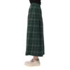 Champion Cotton Check Skirt with 100% One-Point Logo, CW-A209-37G-M