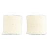 2PCS Lightweight Design Drum Pedal Beater Felt Material Replacement Beater Pads  For Drummers