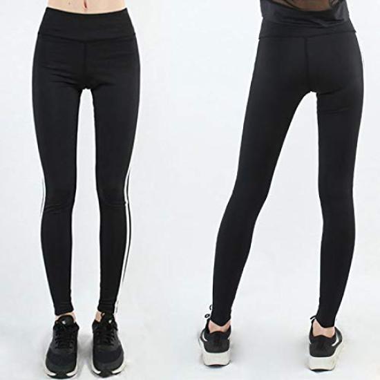 By Dream Sideline Sporty Perfect for the and Reggings Leggings, Leggings, Gym, Sportswear, Yoga, Running, Aerobics, Dance/Black (M)