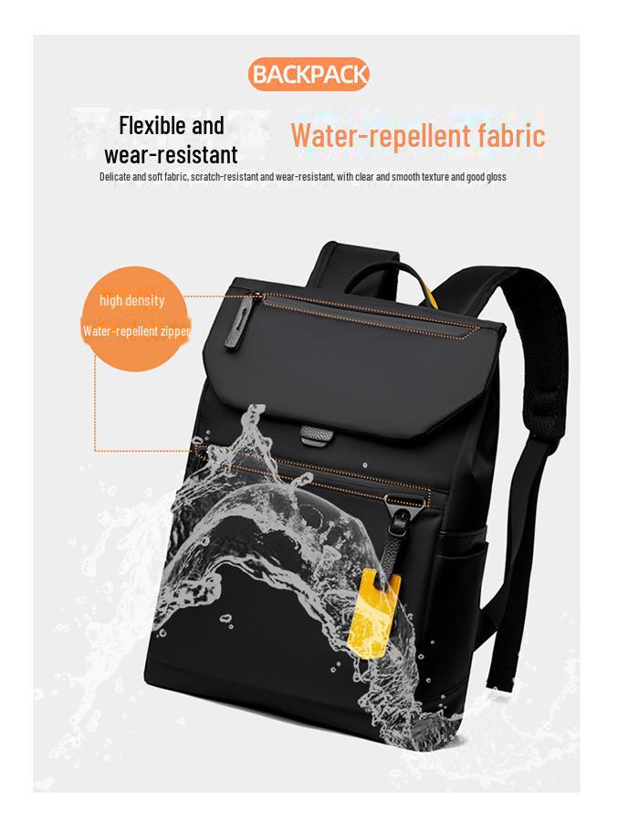 Men's Trendy Lightweight Outdoor Backpack - Large Capacity, Casual Fashion, Ideal for Students and Leisure Activities