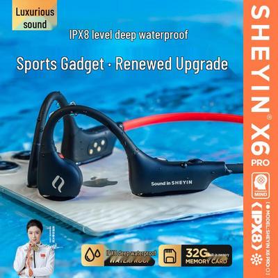 SHEYIN Bone Conduction Sports & Swimming Headphones