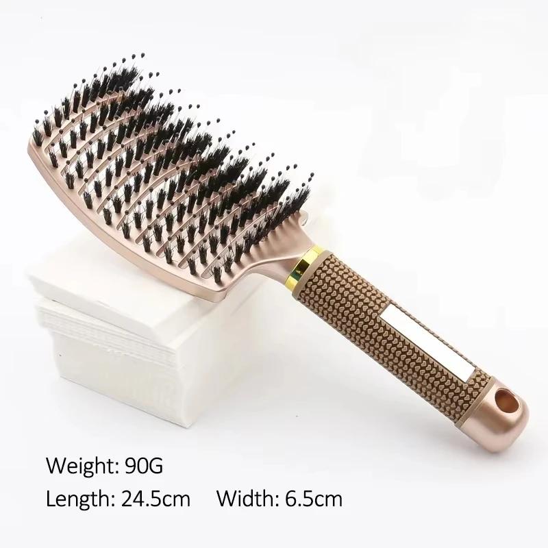 Professional Hair Comb for Scalp Massage Detangling Brush for Wet Curly Hair Wide Tooth Comb for Thick Hair Barber Styling Tools