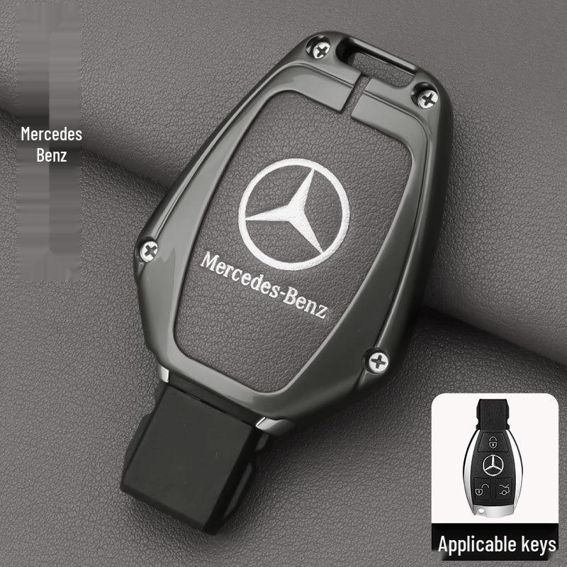 Mercedes Key Case for E300L, C260L, GLC300L, C200L, A200L, GLA, GLB, GLE Models