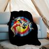 wrestling Theme Printed Blanket - Perfect for Couch, Bed, Travel & Outdoor Use | Machine Washable, Cozy & Durable.