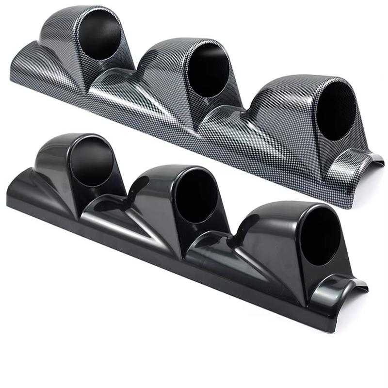 Right 60mm Car Gauge Pod Universal Black/Carbon Color Single Double Triple Car Meters Holder for Right Drive Car for 60mm Gauges