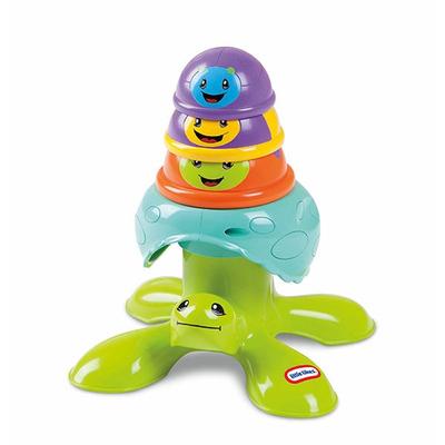 Little Tikes στοίβαξη κυπέλλων χελώνας, διάφορα χρώματα, 1 τεμάχιο, κορεατικά βρεφικά προϊόντα