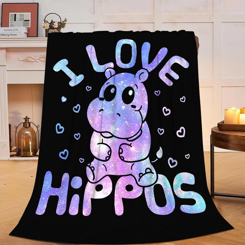 Dreamy animal patterns digitalprinted polyester Bedroom velvet flannel soft sofa cover blanket Fleece cover blankets for beds