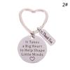 2021 Graduation Gift Teacher'S Day Teacher Keychain It Takes Big Heart Keyring
