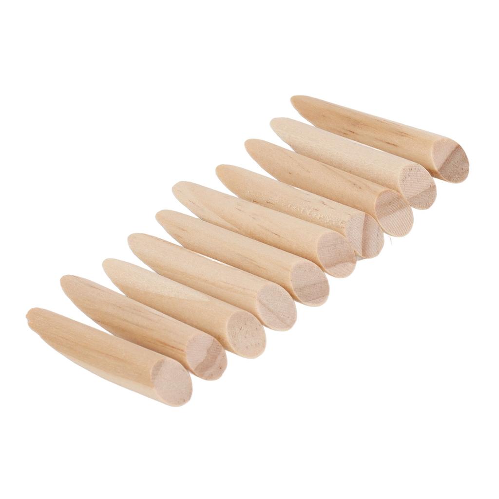 50Pcs Pocket Hole Plug 9.5mm Wooden Dowel Jig Accessory Part Set Kit for Woodworking Pine