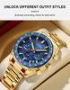 CURREN 8497 Men's Waterproof Business Quartz Watch with Multifunctional Calendar