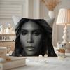 Honey Dijon Cushion Cover Anti-dustmite Pillowcase Invisible Zipper Silky Short Plush Sofa Cushion Cover