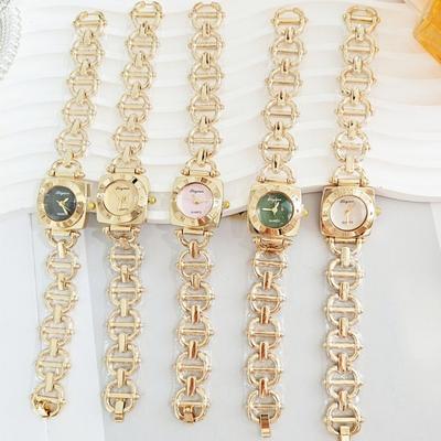 Luxury Roman Watch Exquisite Wristwatches Simple Elegant Bracelet Watches  Fashion Accessory
