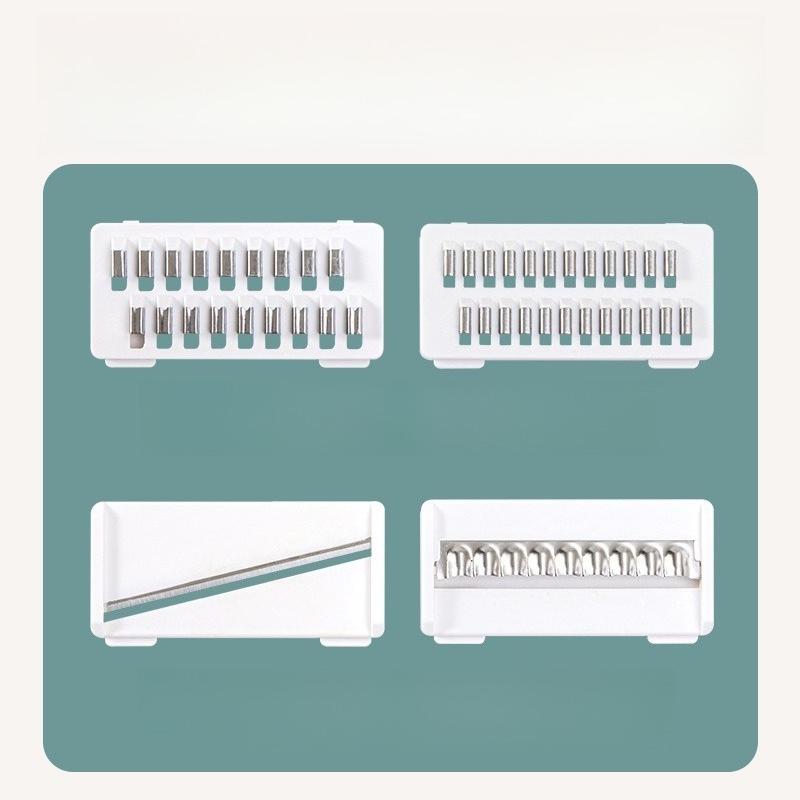 Multifunctional Vegetable Cutter Household Kitchen Shredder Drain Basket With Brush Potato Slicer Grater Shredder