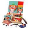 Reusable Kids Drawing Whiteboard with Lid Magnetic Stickers Toys  Educational Toys