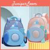 Preschool Childrens Cartoon Hard Shell Backpack With Air Cushion Straps For School