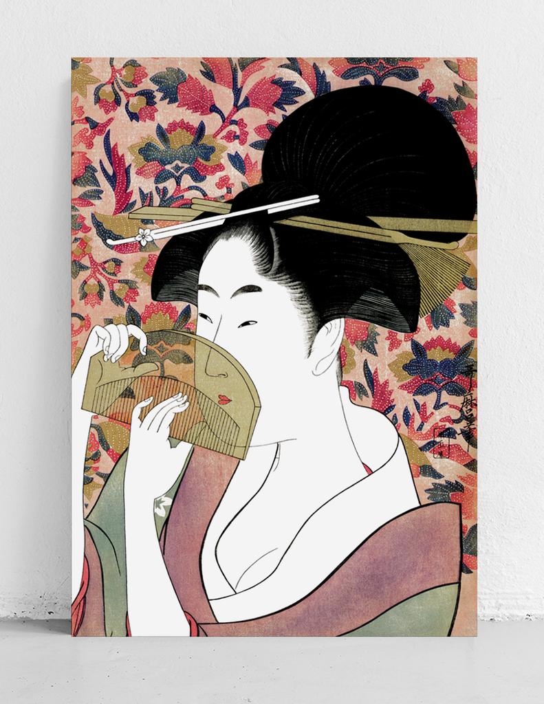 Poster Image Geisha Woman Art Geisha