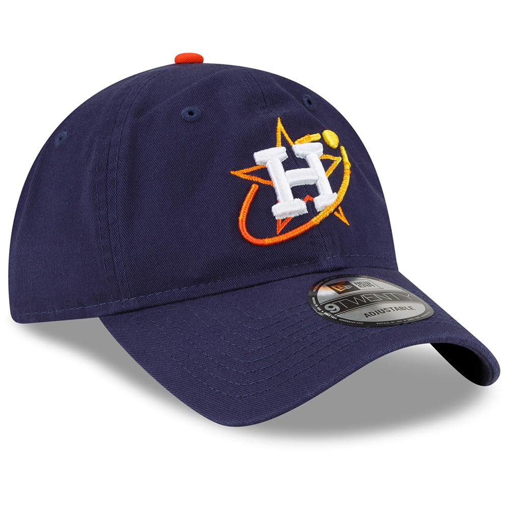 New Era Houston Astros 9TWENTY City Connect Strapback Adjustable Navy Blue Cap, Hat,