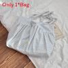 Casual Canvas Tote Bag With Wrinkled Design And Magnetic Closure For Daily Use