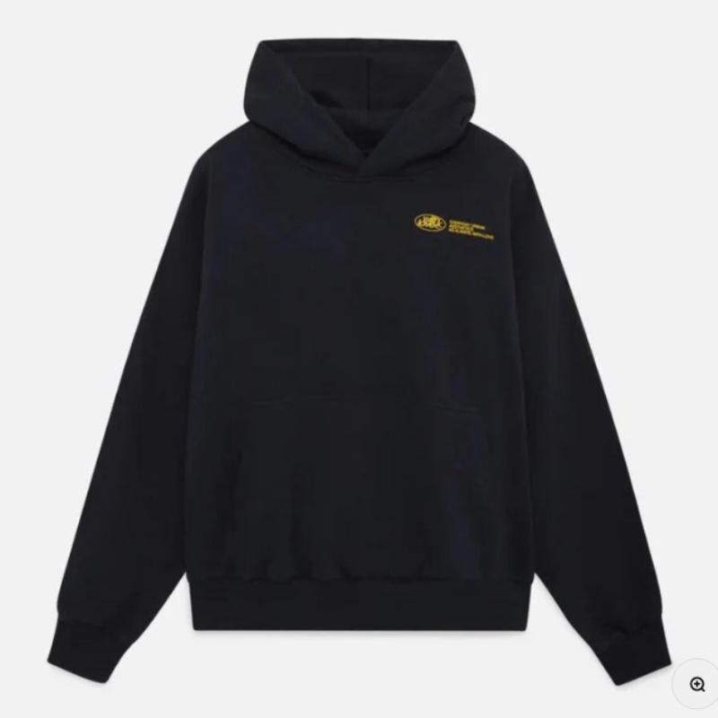 European and American Foreign Trade Minimalist Trend Letter Printing Daily Casual Loose Men's and Women's Hooded Sweatshirt