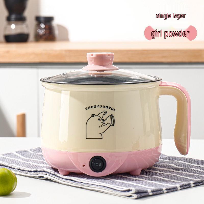 Multifunctional Electric Cooking Pot: Automatic Steamer, Boiler, Rice Cooker, and Hot Pot for Students and Dorms