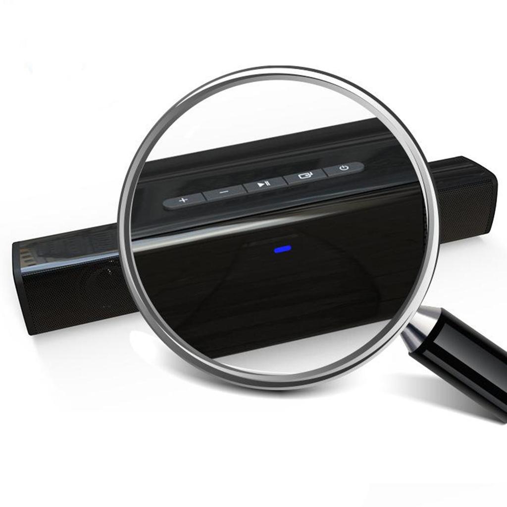 Meeting Speakers Soundbar, Soundbar with Stereo Battery for Home Desktop Phone Laptop