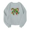 Children's Fashionable Lightweight Long-sleeved Round Neck Pullover With Pockets Printed Pullover